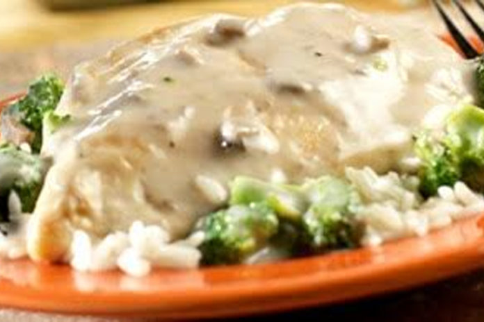 Chicken-&-Broccoli-in-Mushroom-Sauce