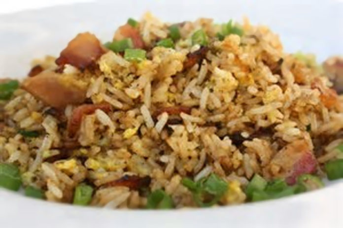 Fried-Rice-with-Low-Sodium-Bacon