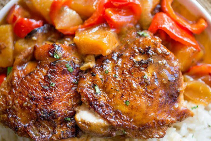 Slow-Cooker-Hawaiian-Chicken