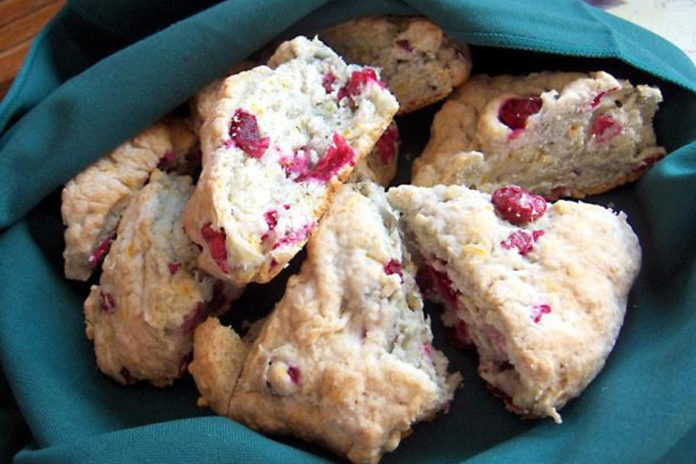 cranberry-scones