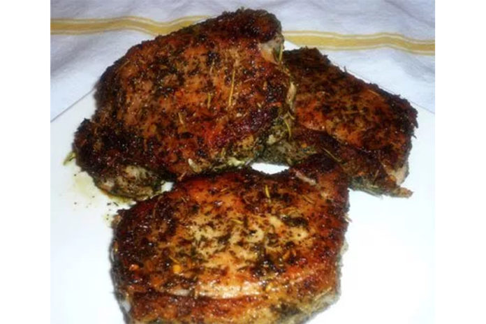 herbed-garlic-butter-pork-chops