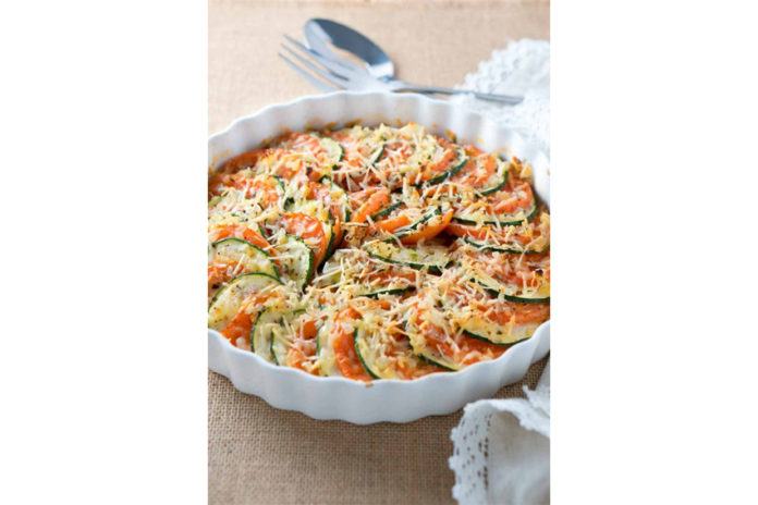 parmesan-zucchini-and-parmesan-zucchini-and-tomato-gratin