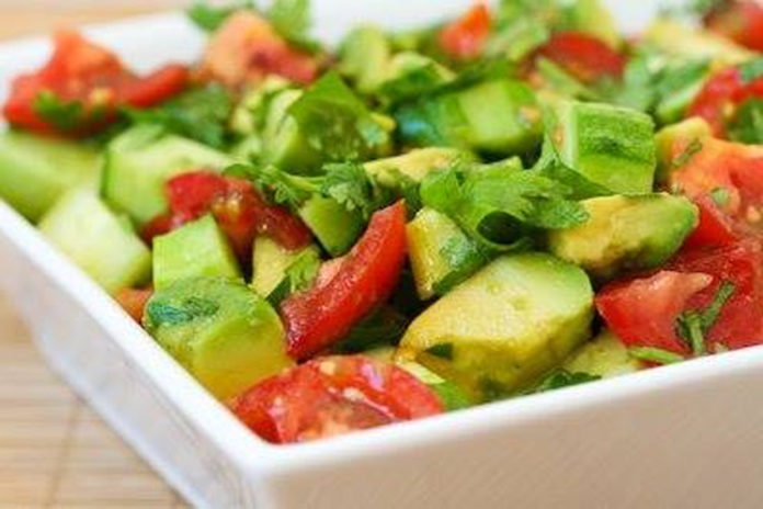 summer-tomato-avocado-salad