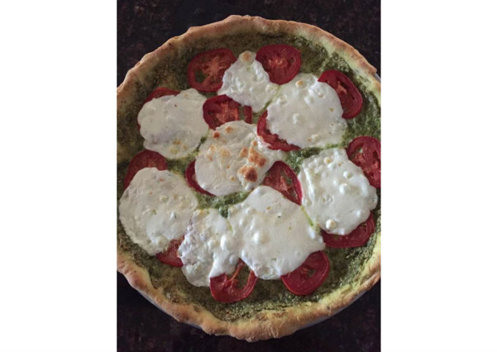 pesto-margharita-pizza